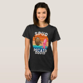 Spud Potato und Tintenfisch T-Shirt (Vorne ganz)