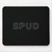 Spud Shirt Men Women Funny Tato Lovers Gift Irish  Mousepad (Vorne)
