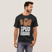Spud Squad anatomisches Tier - T-Shirt (Vorne ganz)