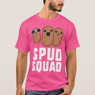 Spud Squad Funny Potato Friend Team Gemüse T-Shirt