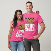 Spud Squad Funny Potato Friend Team Gemüse T-Shirt (Unisex)