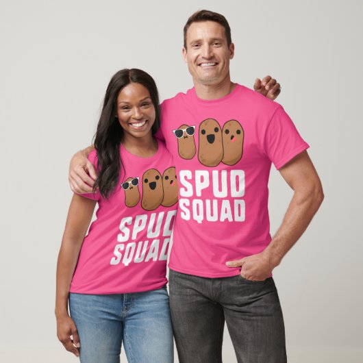 Spud Squad Funny Potato Friend Team Gemüse T-Shirt (Unisex)