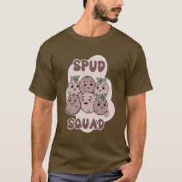 Spud Squad lustige Gruppe Kartoffel T-Shirt