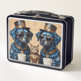 Spudey & Pamcen & Goldish Caty Metall Brotdose