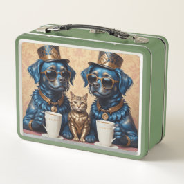 Spudey & Pamcen & Goldish Caty Metall Brotdose