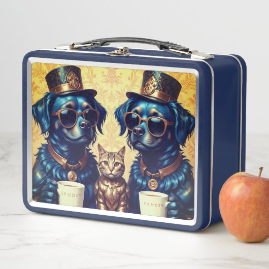 Spudey & Pamcen & Goldish Caty Metall Brotdose (Beispiel)