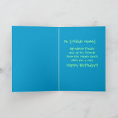 Spudman Paddy Geburtstagskarte Karte (Innenseite)