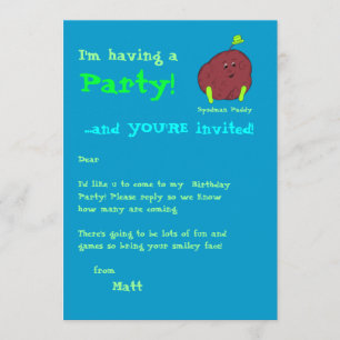 Spudman Paddy-Party laden ein Einladung