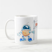 Spudnik behauptet den Mond für Idaho! Kaffeetasse (Links)