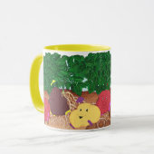 Spudpeeps in der Kartoffel-Flecken-Tasse Tasse (Vorderseite Links)