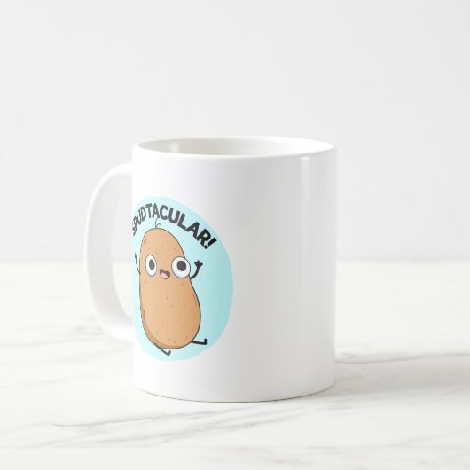 Spudtacular Funny Potato Pub Kaffeetasse (Vorderseite Links)