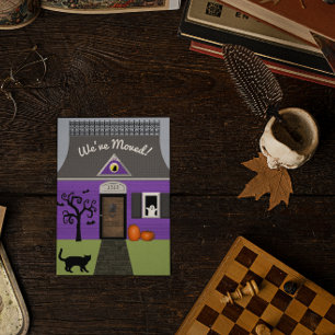 Spuk Adressenwechsel Postkarte