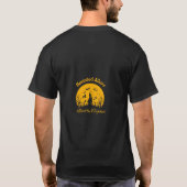 Spuk Allure-Ghosted Elegance T - Shirt (Rückseite)