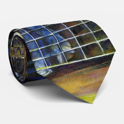 Spuk amorphe Schattenform Krawatte (Gerollt)