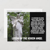 Spuk Angel Statue Postcard Postkarte (Vorne/Hinten)
