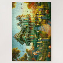 Spuk Anwesen "Raven's Roost" Creepy Dusk