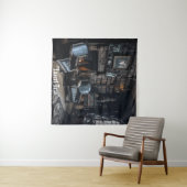 Spuk Archive Wandteppich (Beispiel (Horizontal))