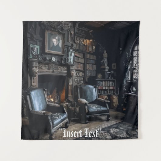 Spuk Archive Wandteppich (Vorderseite)