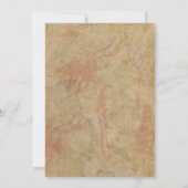 Spuk Asyl-Halloween-Party Einladung (Rückseite)