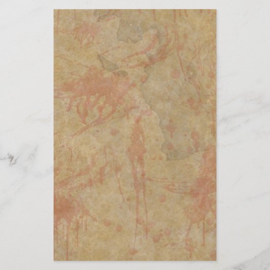 Spuk Asyl-Halloween-Party Flyer (Hinten)