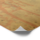 Spuk Asyl-Halloween-Party Poster (Ecke)