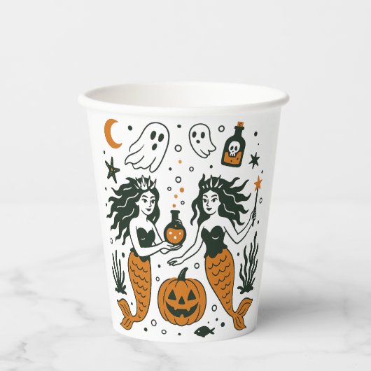 Spuk Atlantis: Eine versunkene Stadt mit geistreic Pappbecher (Vorderseite)