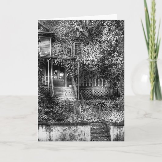 Spuk - aufgehoben feiertagskarte (Vorderseite)