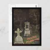 SPUK AUFRECHTERHALTUNG Postkarte (Vorne/Hinten)