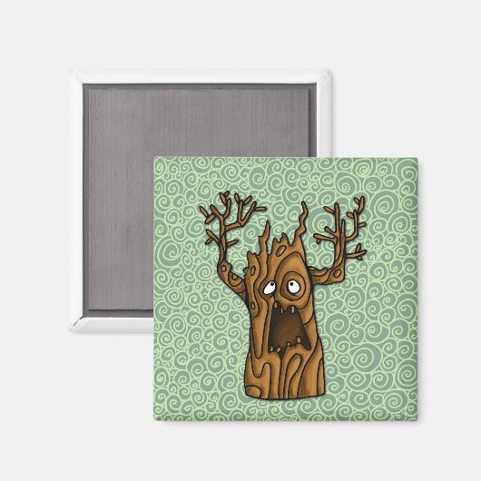 Spuk Baum Magnet (Vorderseite/Rückseite)