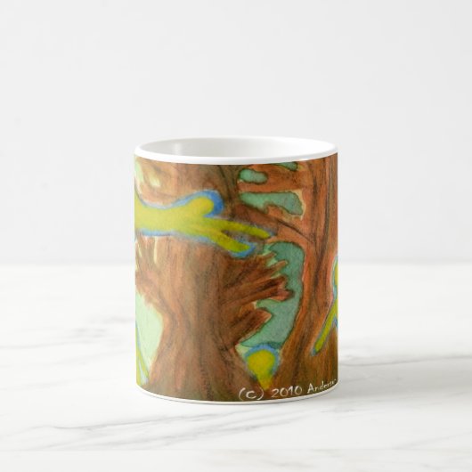 Spuk Bäume Kaffeetasse (Mittel)