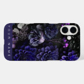 Spuk Blooms Blau Case-Mate iPhone Hülle (Rückseite (Horizontal))
