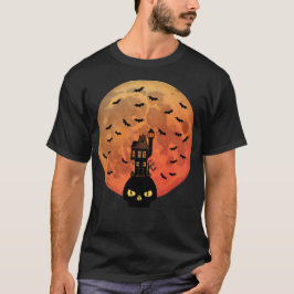Spuk Blutmond-Haus T-Shirt