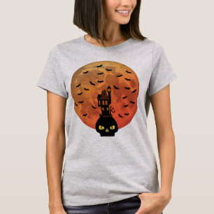Spuk Blutmond-Haus T-Shirt