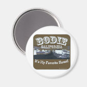 Spuk Bodie California Magnet (Vorderseite/Rückseite)