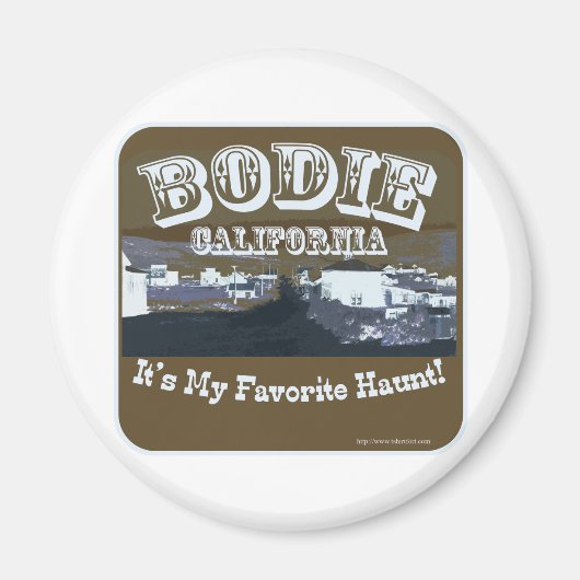 Spuk Bodie California Magnet (Vorne)