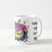 Spuk Brew Halloween Bloom Pumpkin Kaffeetasse (VorderseiteRechts)