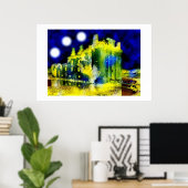 Spuk Burg Poster (Heimbüro)