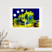 Spuk Burg Poster (Küche)