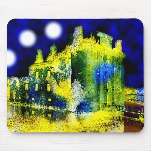 Spuk Burgkunst Mousepad (Vorne)