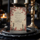 Spuk Candlelight Halloween-Ansammlung Einladung