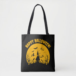 Spuk Castle Happy Hallowen Tasche