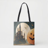 Spuk Castle Pumpkin Tasche (Vorderseite)