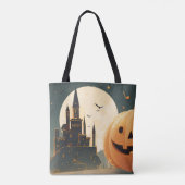 Spuk Castle Pumpkin Tasche (Rückseite)