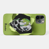 Spuk Clown durch geklatschtes Loch gezeigt Case-Mate iPhone Hülle (Rückseite (Horizontal))