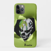 Spuk Clown durch geklatschtes Loch gezeigt Case-Mate iPhone Hülle (Rückseite)