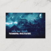 Spuk Dorf des paranormalen Ermittlers Visitenkarte (Vorderseite)