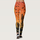 Spuk Dorf Leggings (Rückseite)