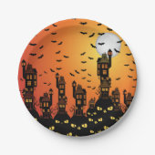 Spuk Dorfplatte Pappteller (Vorderseite)