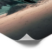 'Spuk Dumas Beach 3' Poster (Ecke)