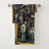 Spuk durch die amorphe Form der Schatten Badhandtuch Set (Insitu)